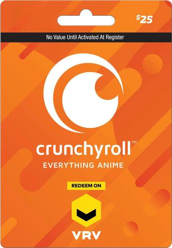  Crunchyroll - $25 Gift Card