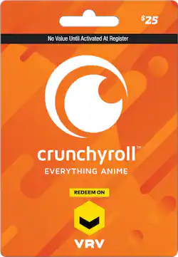 Crunchyroll Funimation Game Pass Code Crunchyroll $25 Gift Card