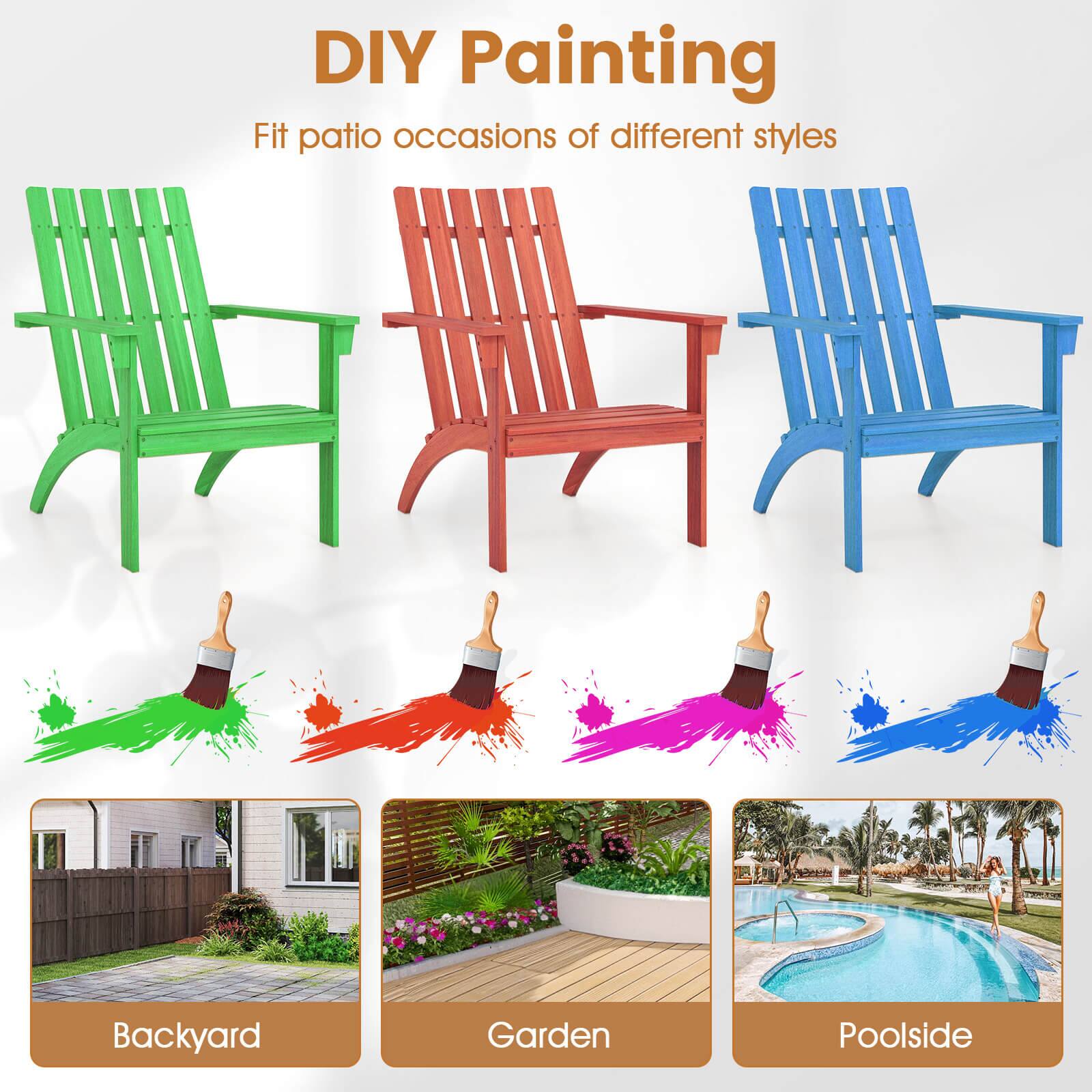 DIY Painting  
Fit patio occasions of different styles  

Backyard  
Garden  
Poolside