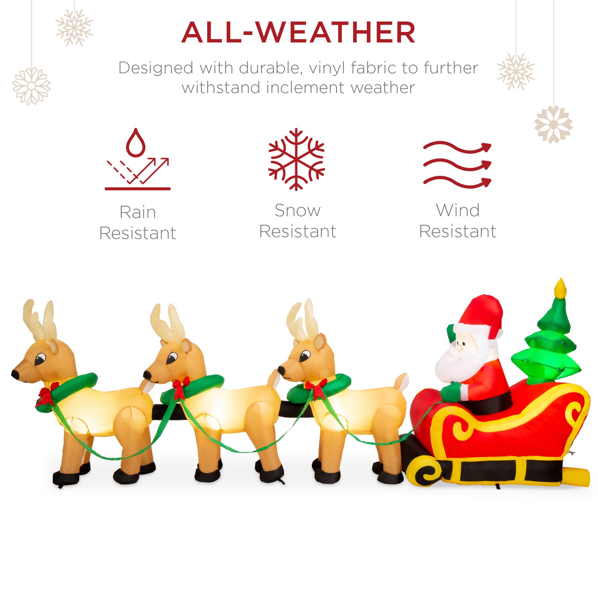 ALL-WEATHER  
Designed with durable, vinyl fabric to further withstand inclement weather  

- Rain Resistant  
- Snow Resistant  
- Wind Resistant