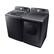 Alt View 12. Samsung - 7.4 Cu. Ft. Electric Dryer with Steam and Sensor Dry - Black Stainless Steel.