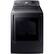 Front. Samsung - 7.4 Cu. Ft. Gas Dryer with Steam and Sensor Dry - Black Stainless Steel.