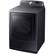 Left. Samsung - 7.4 Cu. Ft. Gas Dryer with Steam and Sensor Dry - Black Stainless Steel.