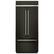 Front. KitchenAid - 20.8 Cu. Ft. French Door Refrigerator with Preserva Food Care System - Black Stainless Steel.