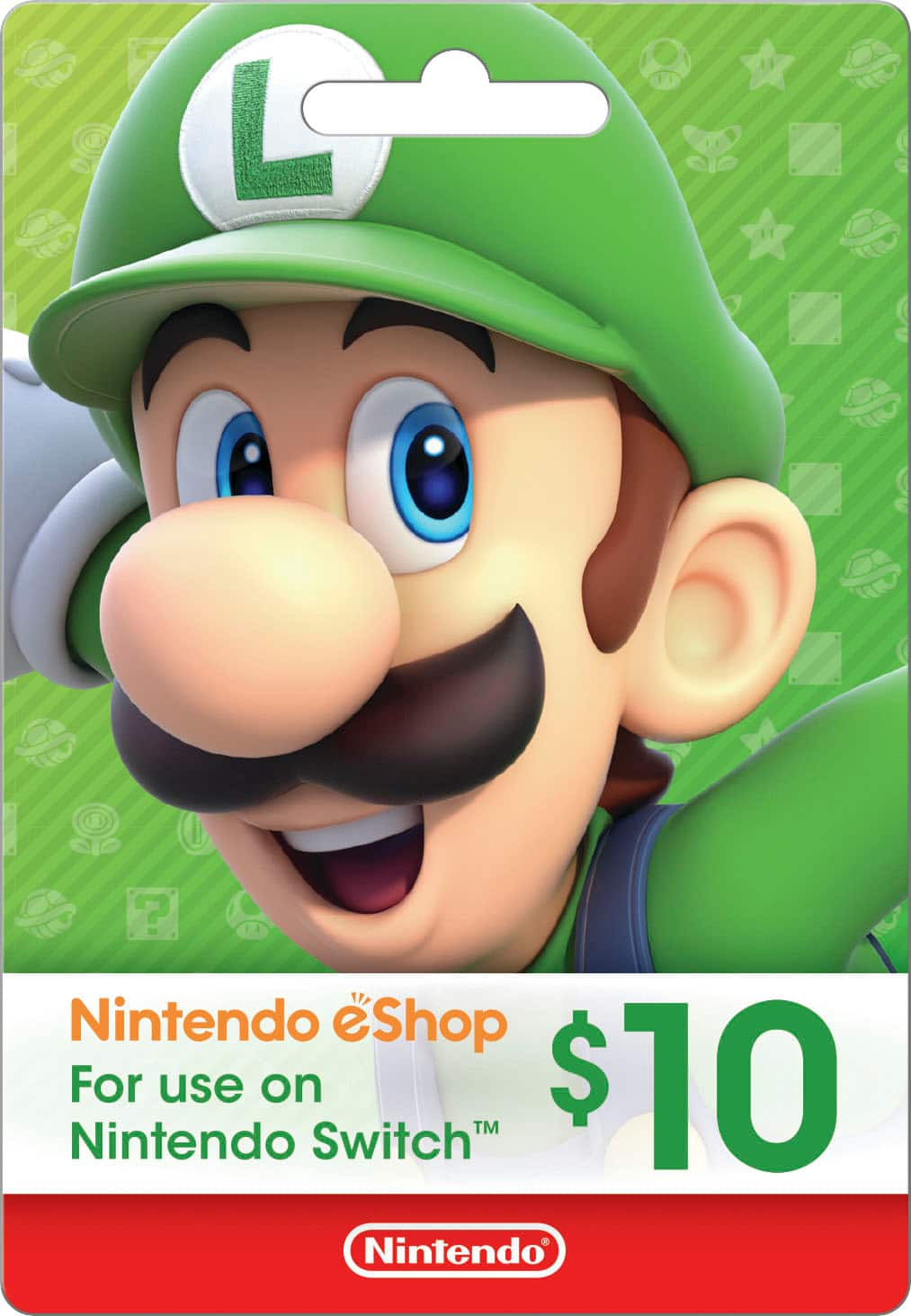 nintendo switch $10 gift card