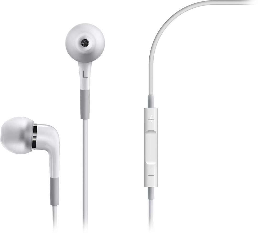 Apple Wired In Ear Headphones With Remote And Mic White Me186ll A Best Buy