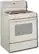 Angle Standard. GE - 30" Self-Cleaning Freestanding Gas Range - Bisque on bisque.