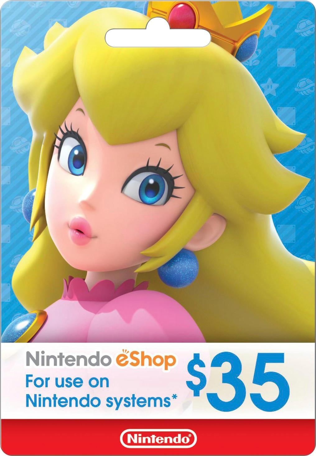Customer Reviews: Nintendo eShop $35 Gift Card NINTENDO ESHOP $35 ...