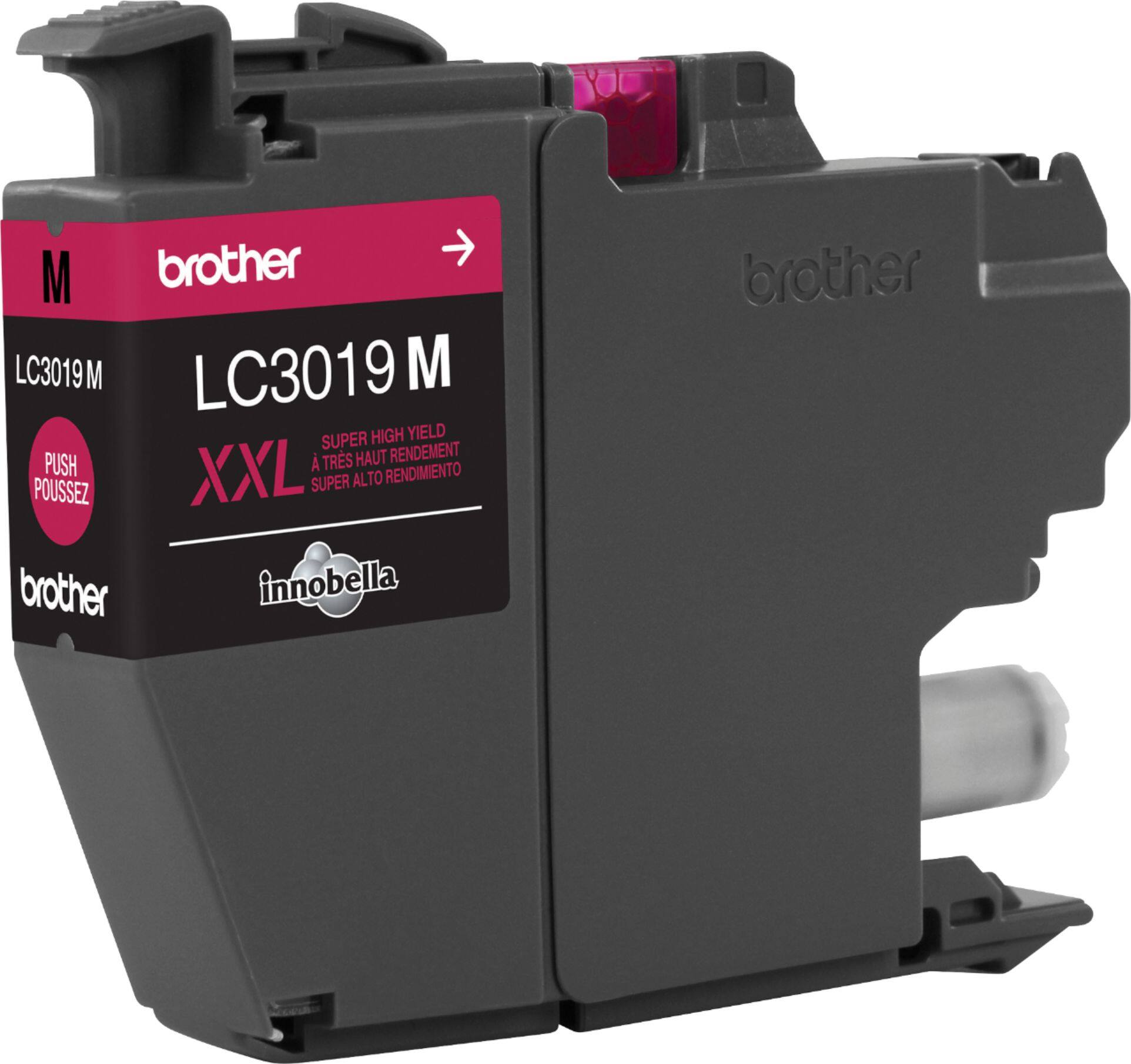 Alt View 11. Brother - LC3019M XXL Super High-Yield - Magenta Ink Cartridge.
