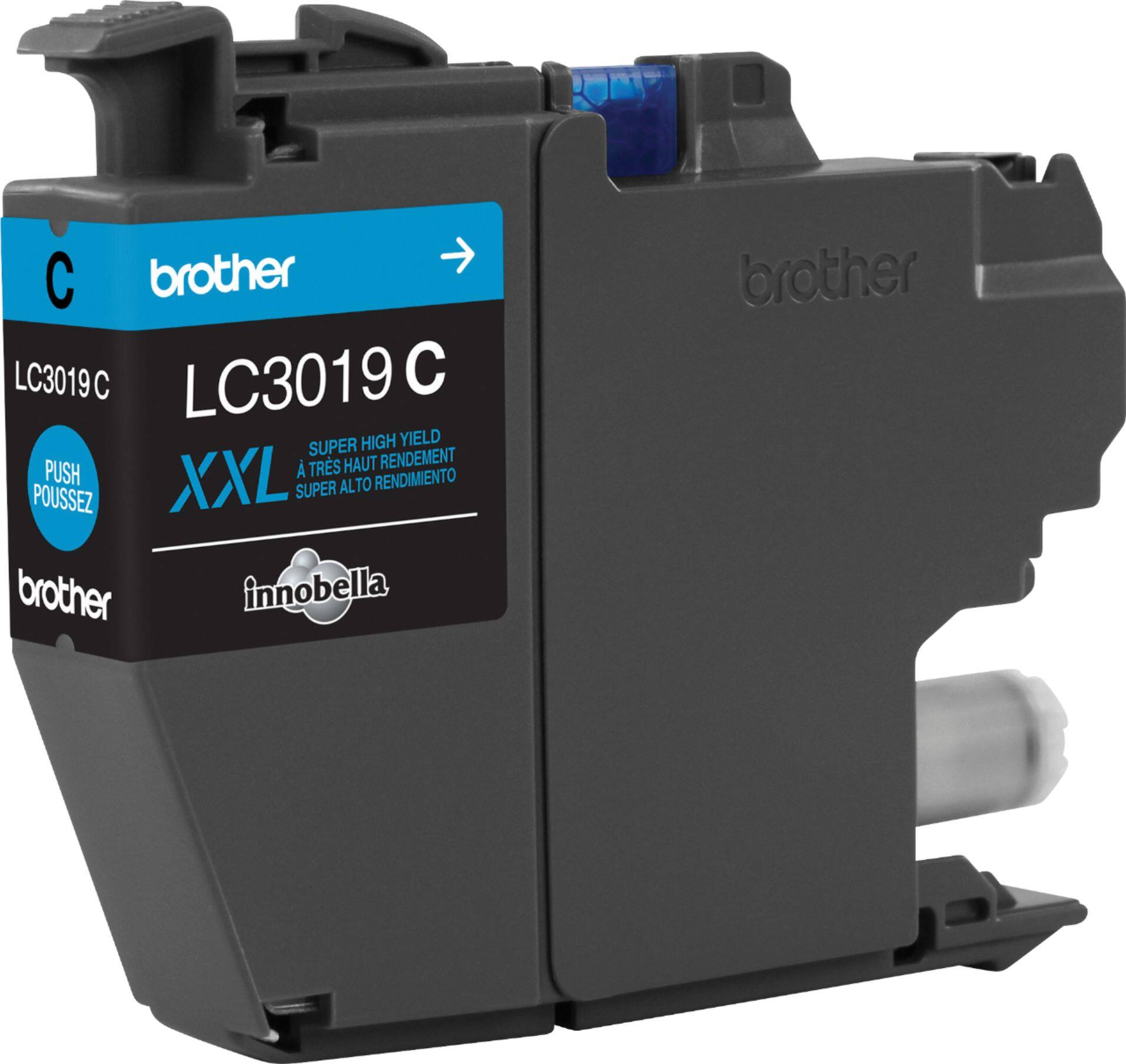 Alt View 11. Brother - LC3019C XXL Super High-Yield - Cyan Ink Cartridge.