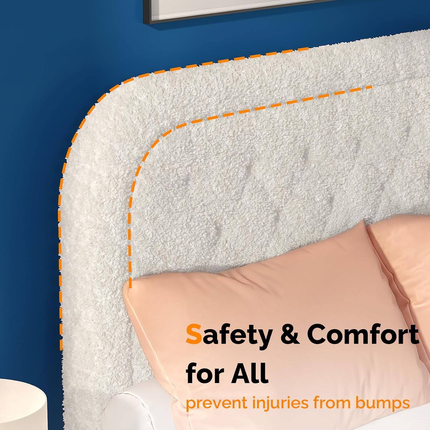 Safety & Comfort for All  
prevent injuries from bumps