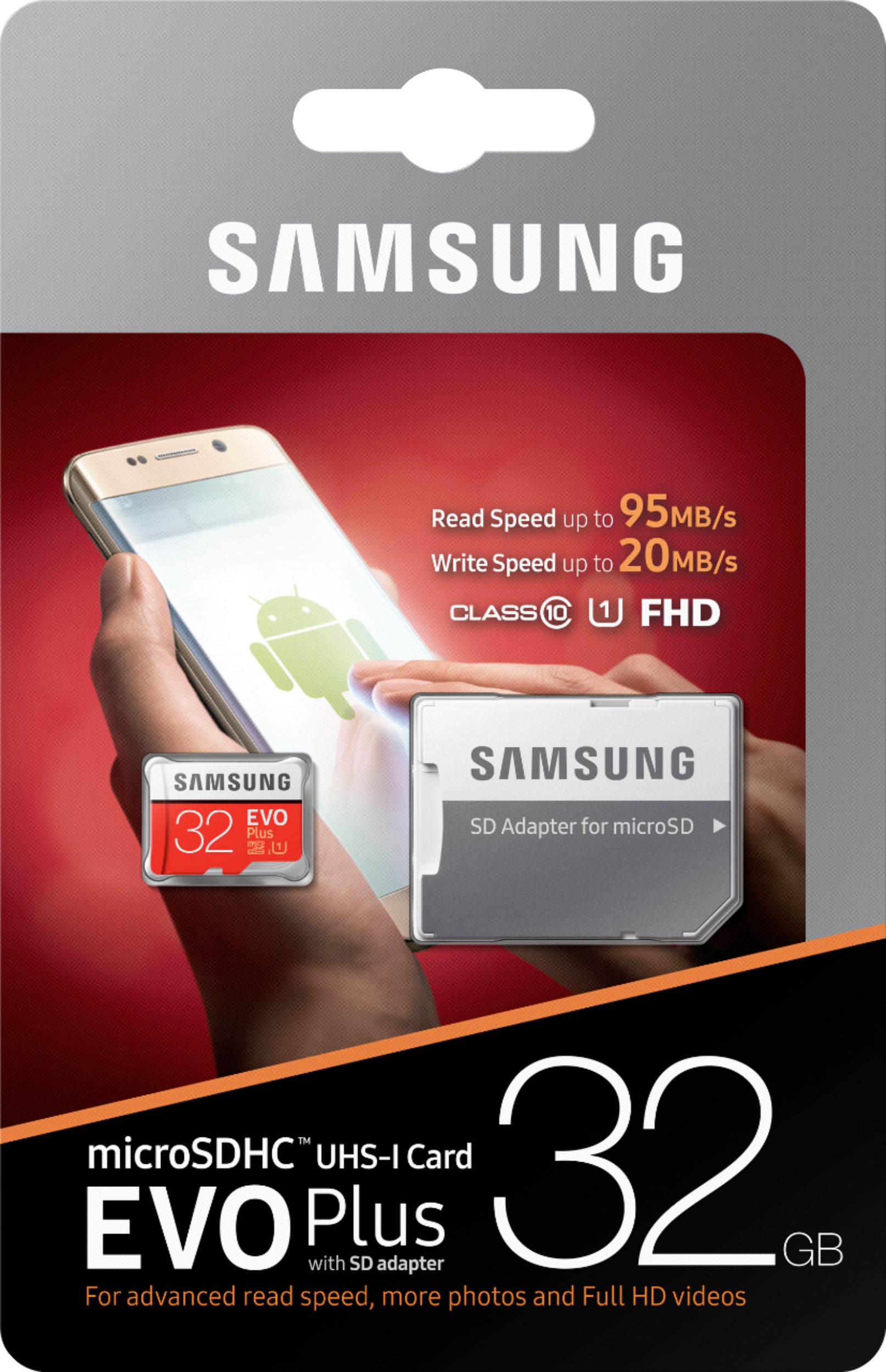 32GB Samsung Micro SDHC Cards 