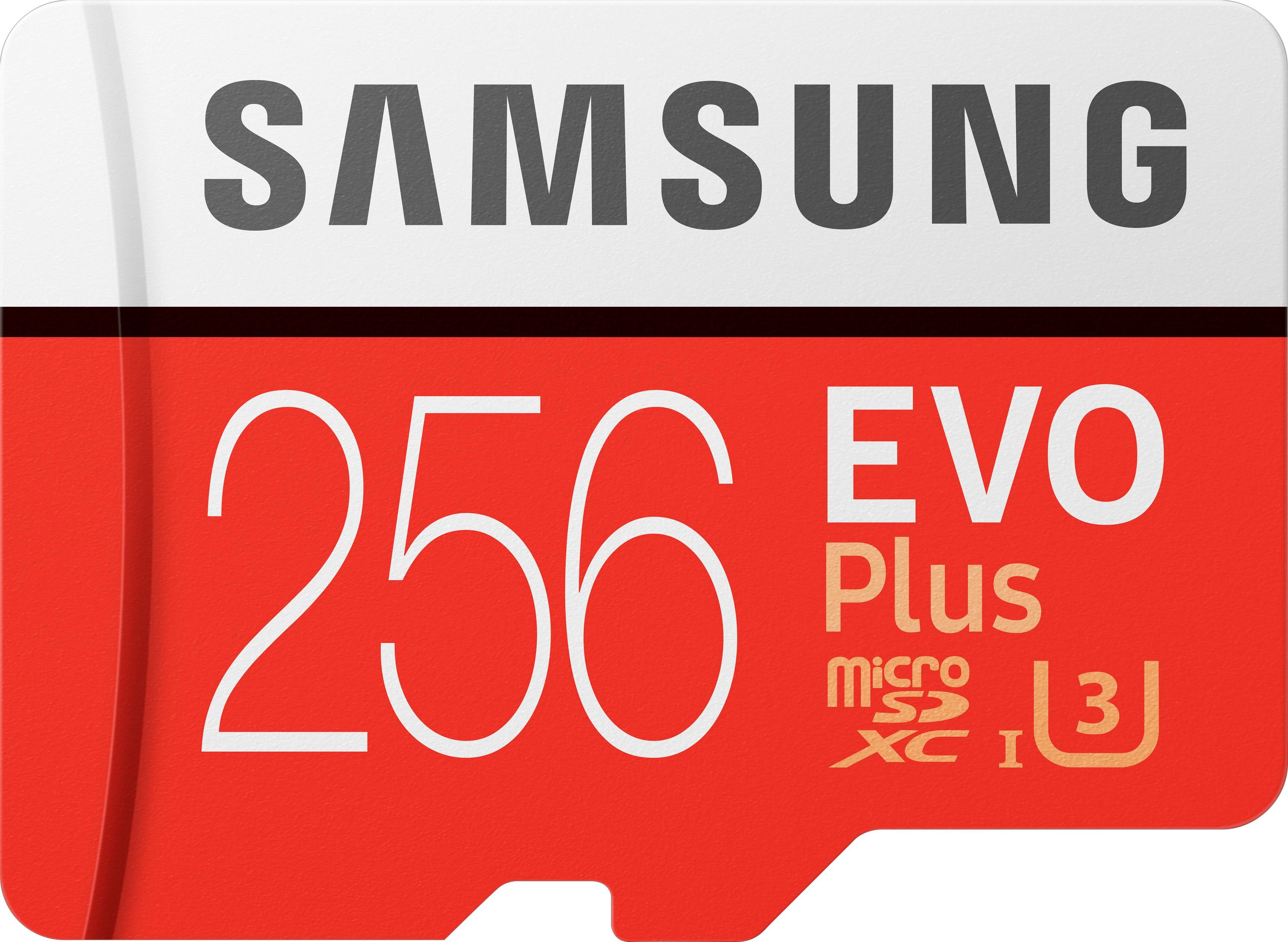 Samsung - EVO Plus 256GB microSDXC UHS-I Memory Card was $99.99 now $57.99 (42.0% off)