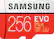 Front. Samsung - EVO Plus 256GB microSDXC UHS-I Memory Card - Red/white.