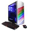 CyberPowerPC - Gamer Master Desktop - AMD Ryzen 7 - 8GB Memory - NVIDIA GeForce GTX 1050 Ti - 1TB Hard Drive - White - Larger Front