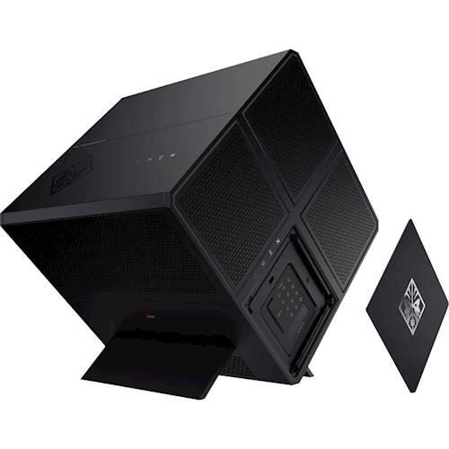 Alt View 11. HP OMEN - Gaming Desktop - Intel Core i7 - 16GB Memory - NVIDIA GeForce GTX 1080 - 256GB Solid State Drive + 2TB Hard Drive - Jet Black.