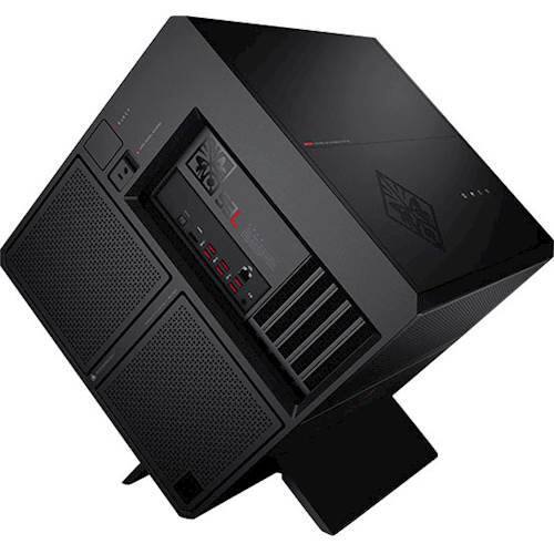Alt View 5. HP OMEN - Gaming Desktop - Intel Core i7 - 16GB Memory - NVIDIA GeForce GTX 1080 - 256GB Solid State Drive + 2TB Hard Drive - Jet Black.