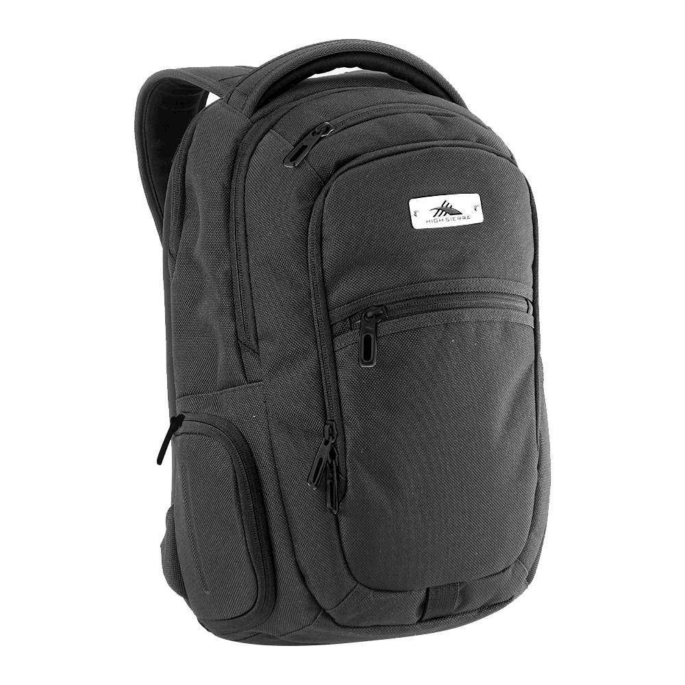 Best Buy: High Sierra UBT Slim Backpack Black 73811-1041