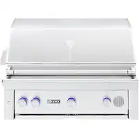 Lynx - Smart Series 36" Built-In Gas Grill - Stainless Steel - Angle_Zoom