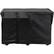 Angle. Lynx - Cover for Lynx Asado Grill/Serve Counter on Mobile Kitchen Cart - Black.