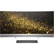 HP - Envy 34" LED Curved HD 21:9 Ultrawide Monitor - Black/silver - Larger Front