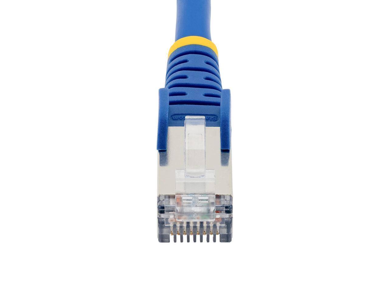 Alt View 7. StarTech.com - StarTech 50ft Blue CAT6a Ethernet Cable Model NLBL-50F-CAT6A-PATCH.