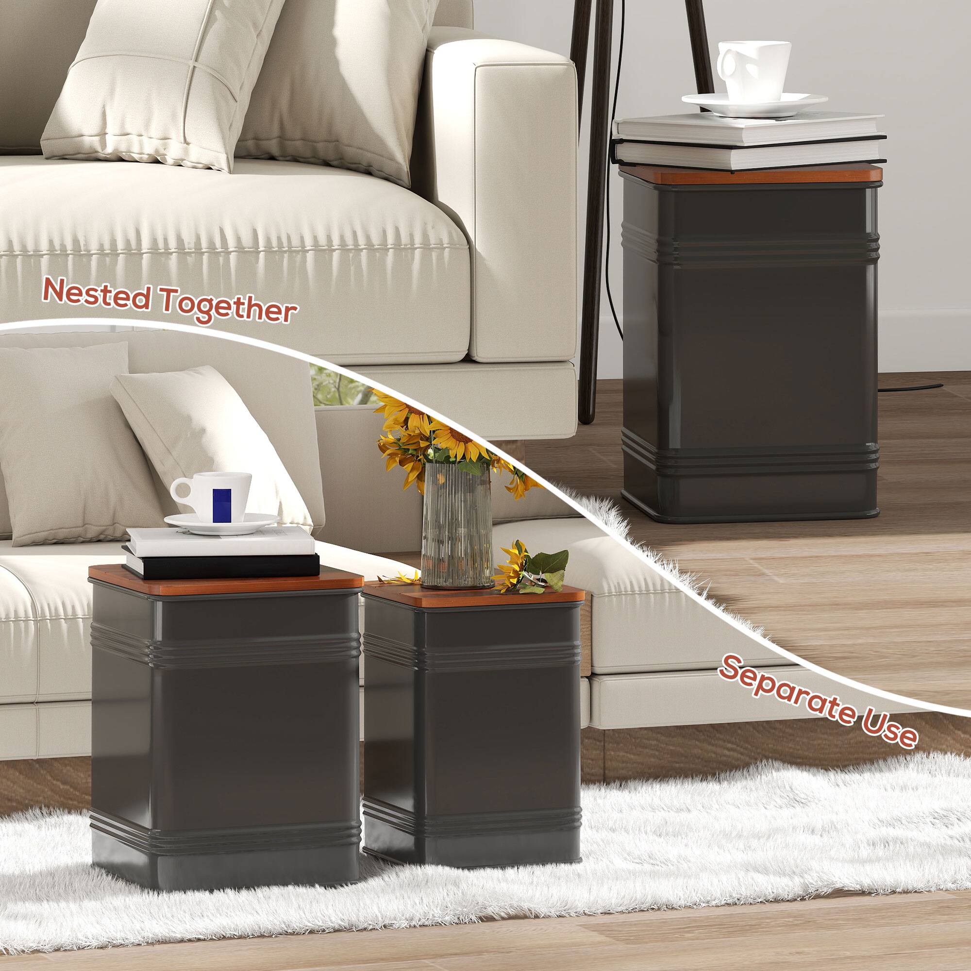 Nested Together, Separate Use