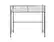 Front. Walker Edison - Modern Metal Twin Loft Bed Frame - Black.