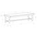 Alt View 13. Walker Edison - Distressed Farmhouse Dining Bench - Burnt Cherry.