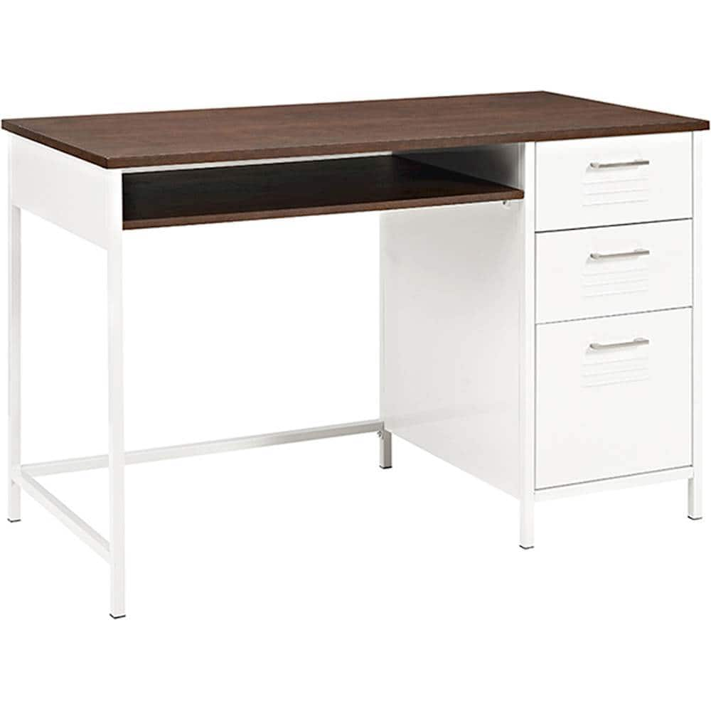 Best Buy: Walker Edison Locker Style Computer Desk White BBDM48LSWH