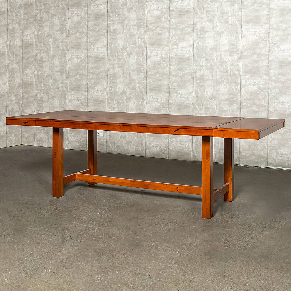 Walker Edison Huntsman Wood Dining Table Brown BBW60HDO Best Buy