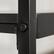 Alt View 16. Walker Edison - Premium Metal Twin-Size Low Loft Bunk Bed with Desk - Black.