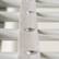 Alt View 16. Walker Edison - Premium Metal Twin-Size Low Loft Bunk Bed with Desk - White.
