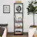 Alt View 11. Walker Edison - X-frame Industrial Wood and Metal 4-Shelf Bookcase - Barnwood.