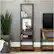 Alt View 15. Walker Edison - X-frame Industrial Wood and Metal 4-Shelf Bookcase - Barnwood.