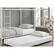 Alt View 11. Walker Edison - Twin Roll-out Trundle Bed Frame - White.