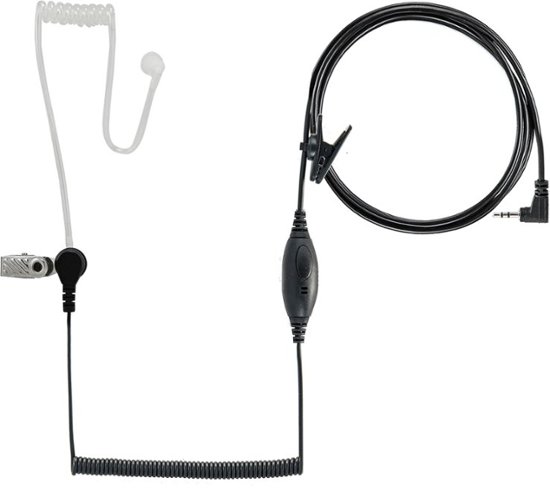 Cobra Surveillance Headset for 2Way Radios Black GASV01 Best Buy