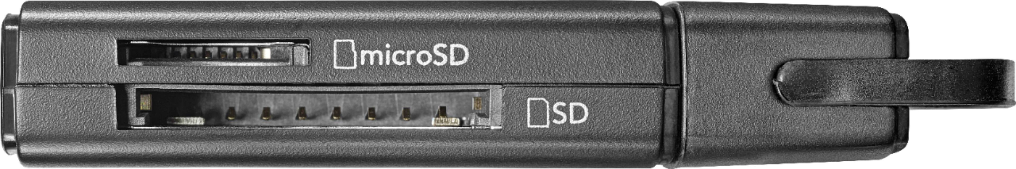 Alt View 12. Insignia™ - USB 3.0 Memory Card Reader - Black.