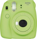 Front Zoom. Fujifilm - instax mini 9 Instant Film Camera - Lime Green.