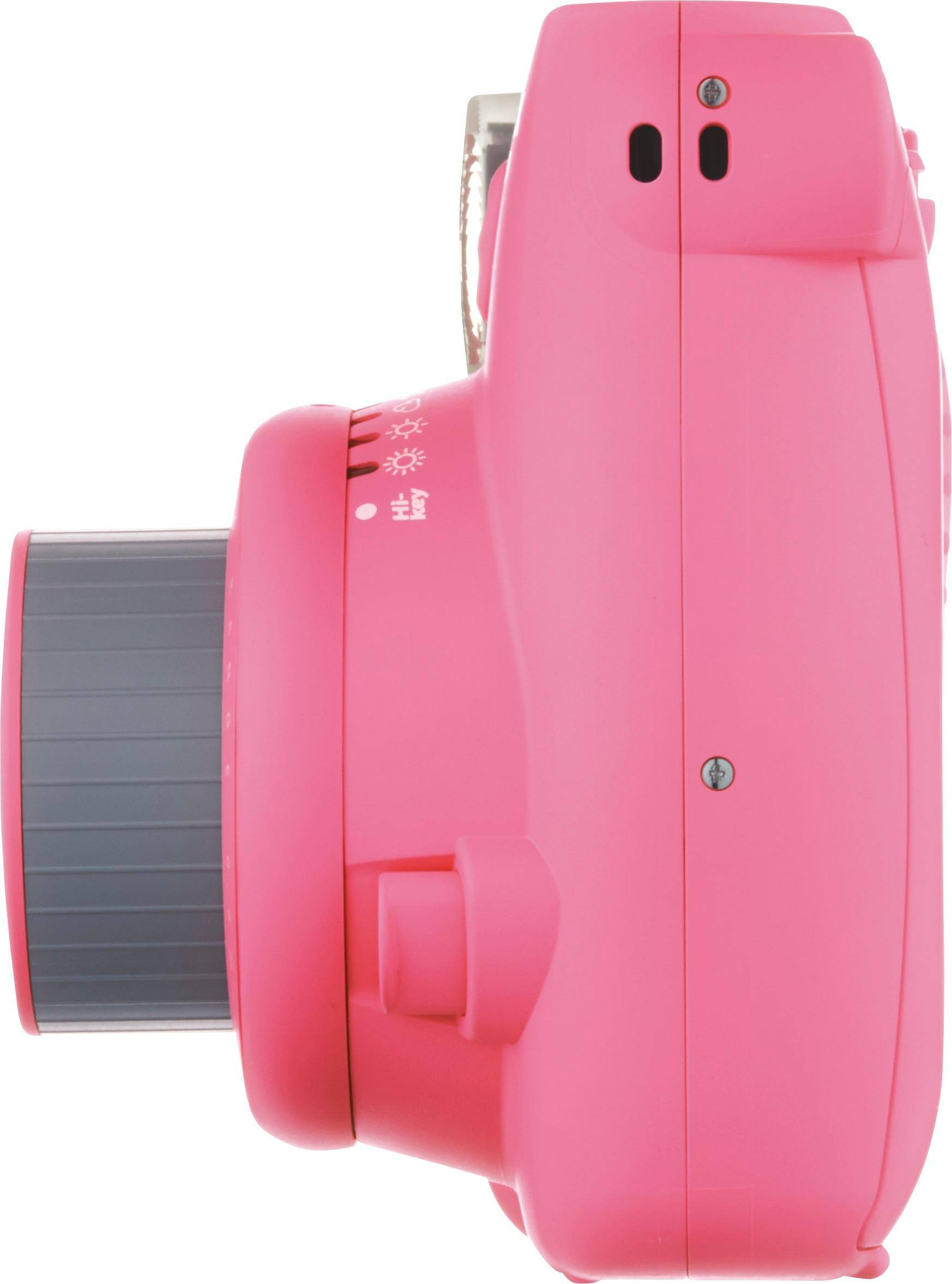 Alt View 1. Fujifilm - instax mini 9 Instant Film Camera - Flamingo Pink.