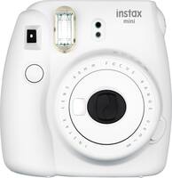Fujifilm - instax mini 9 Instant Film Camera - Smokey White - Front_Zoom