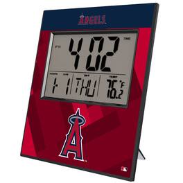 Keyscaper - Los Angeles Angels Digital Desk Clock - Multicolor
