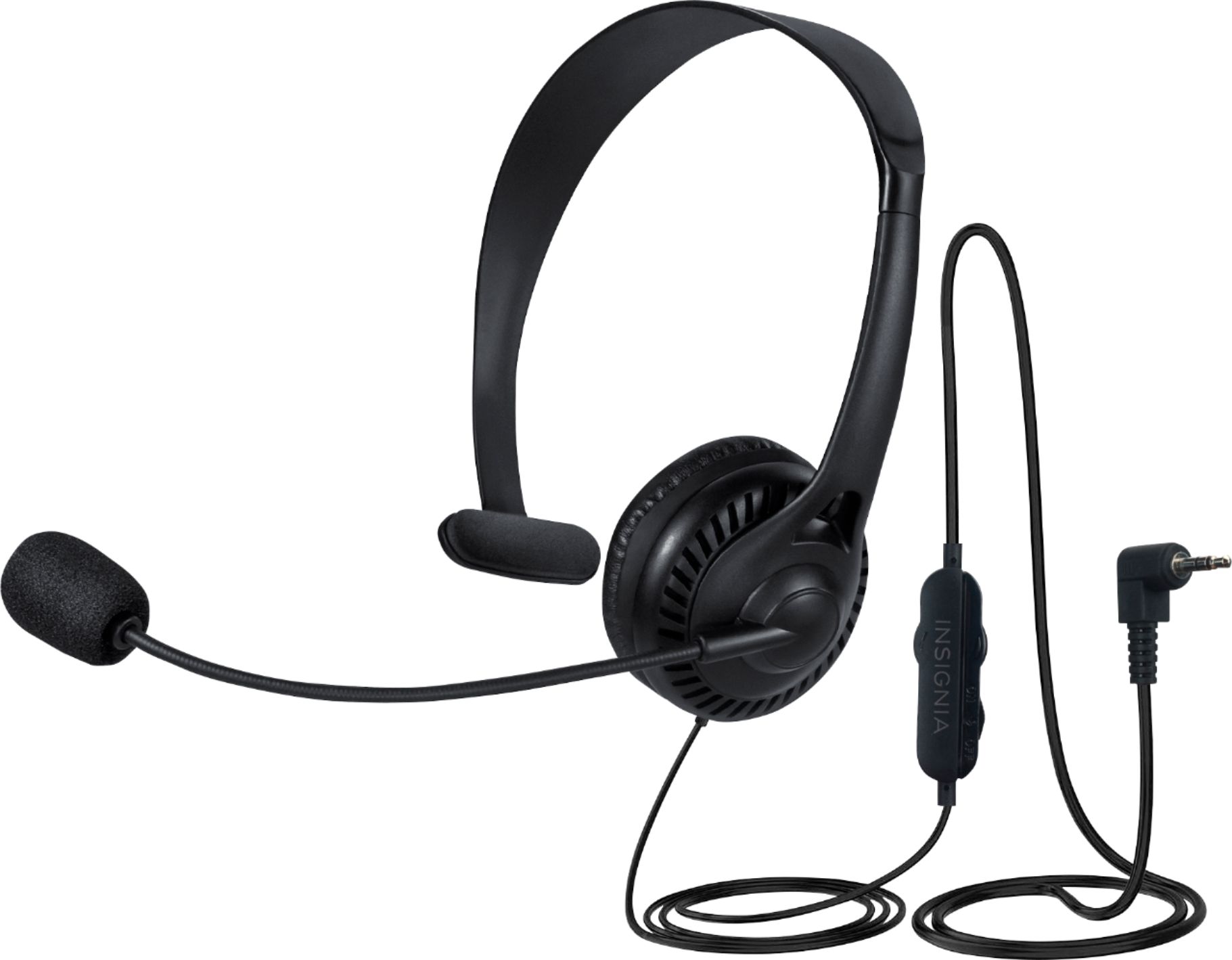 mastermind legetøj nuttet Insignia™ Landline Hands-Free Headset with 2.5mm Connection Black  NS-MCHM25PB - Best Buy
