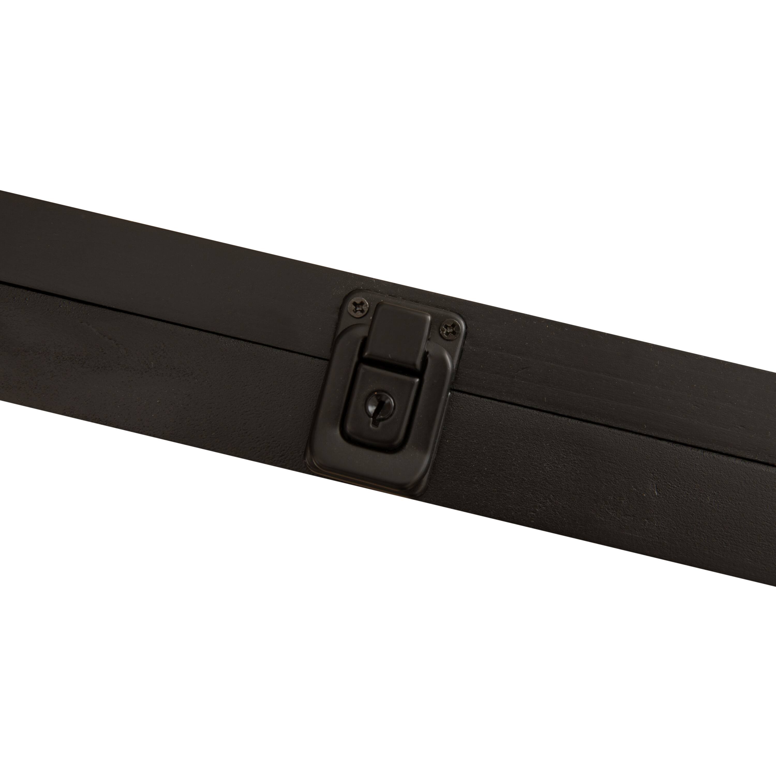 Alt View 10. Emma + Oliver - Wooden Jersey Display Case with Foam Board and Keyed Lock - Black.