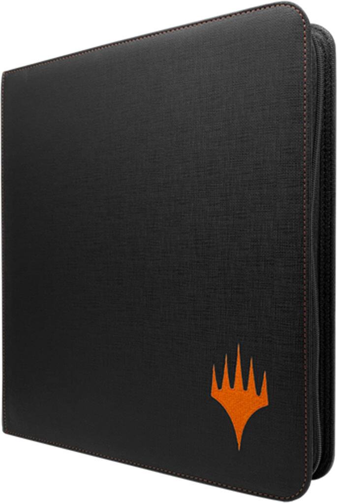Angle. Ultra PRO - Mythic Edition 12-Pocket Zippered PRO-Binder for Magic: The Gathering.