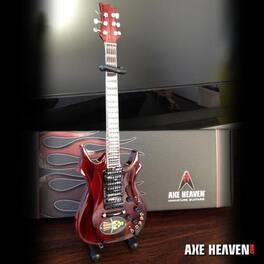 Jerry Garcia - Axe Heaven Jerry Garcia Signature Top Hat Dead Head Tribute Mini Guitar Replica - Collectibles - Multicolor