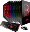 iBUYPOWER - Desktop - AMD Ryzen 7-Series - 8GB Memory - AMD RX480 - 120GB Solid State Drive + 1TB Hard Drive - Black/red - Larger Front
