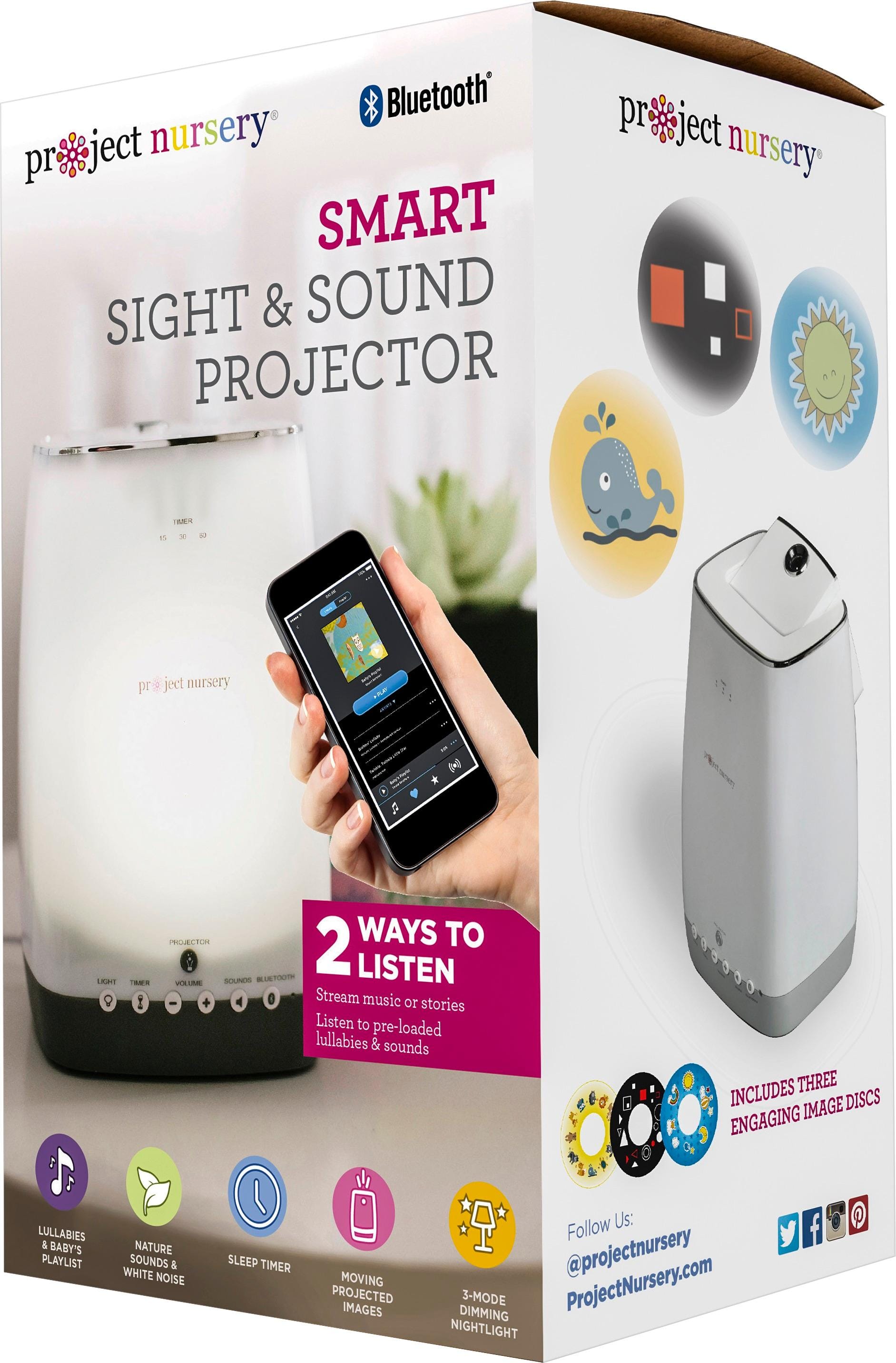 Project nursery sight hot sale and sound projector