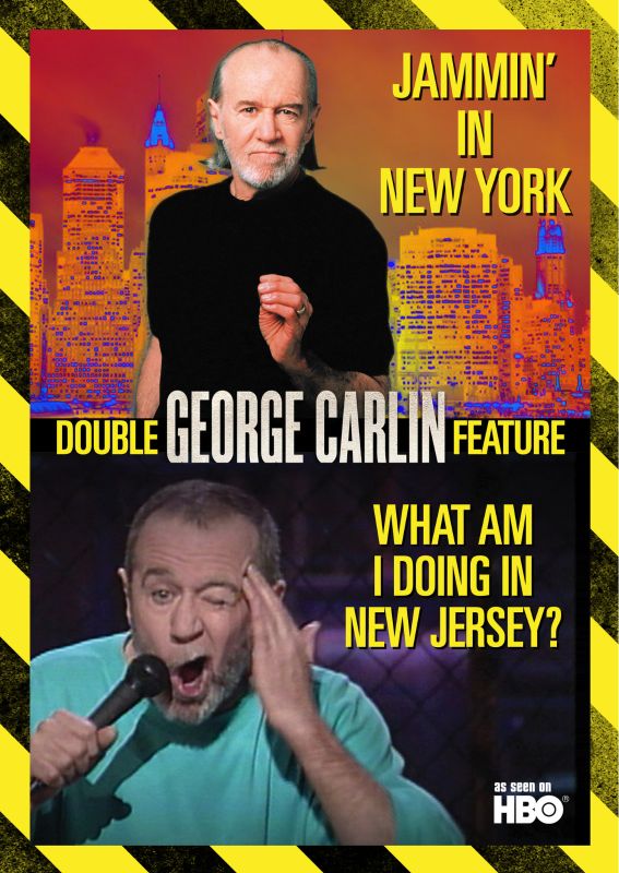 George Carlin Double Feature: Jammin' in New York/What Am I Doing In New Jersey? [DVD]