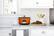 Alt View Standard 11. Bella - Dots Collection 5QT Programmable Slow Cooker - Orange.